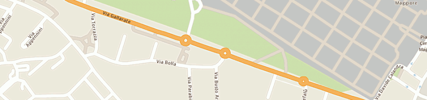Mappa della impresa bea informatica srl a MILANO