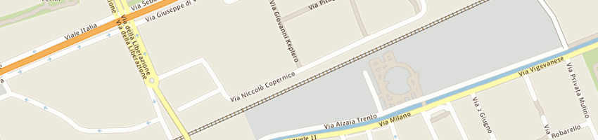 Mappa della impresa siciliano benito a CORSICO