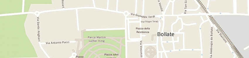 Mappa della impresa valide snc di li greci francesca e c a BOLLATE