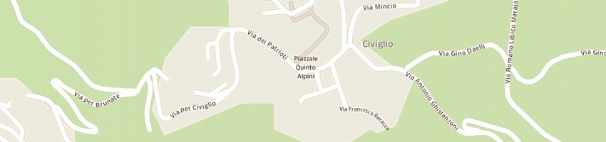 Mappa della impresa municipio di como a COMO
