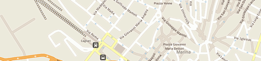 Mappa della impresa nettel srl a CAGLIARI