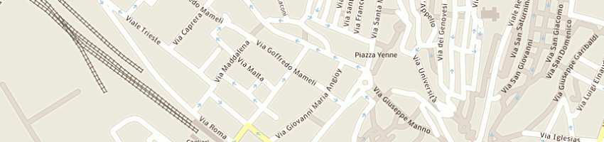 Mappa della impresa lucio dubois srl a CAGLIARI