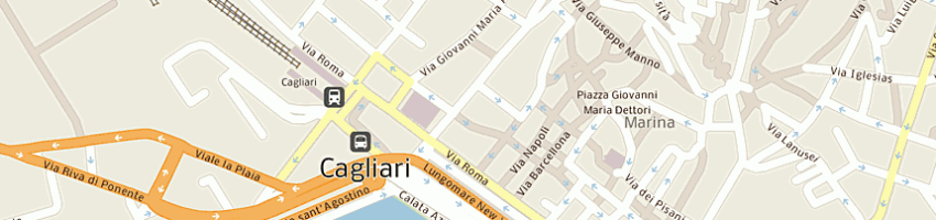Mappa della impresa loddo patrizia a CAGLIARI