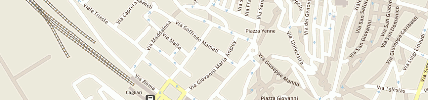 Mappa della impresa berutti a CAGLIARI