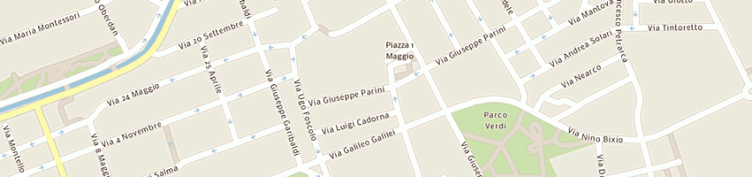Mappa della impresa baker di danila doria e c snc a CORSICO