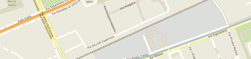 Mappa della impresa ceac srl a CORSICO