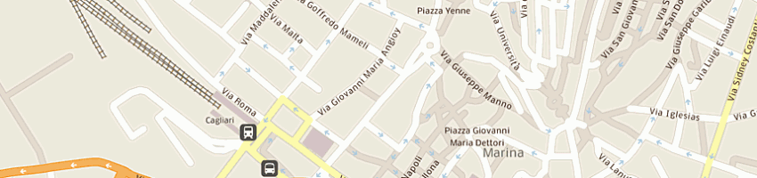 Mappa della impresa assicurazione di pautasso sergio e c (sas) a CAGLIARI