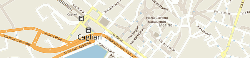 Mappa della impresa saba galdino a CAGLIARI