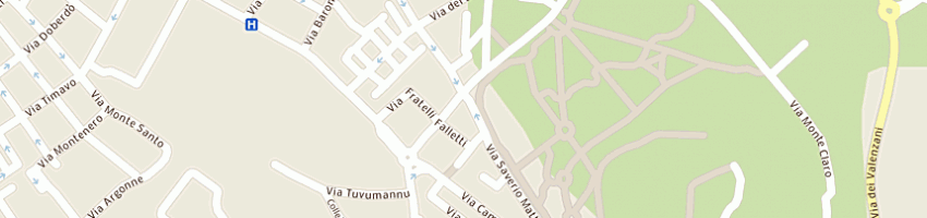 Mappa della impresa mulas patrizio a CAGLIARI