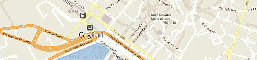 Mappa della impresa peiretti ranieri a CAGLIARI