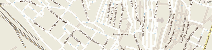 Mappa della impresa piredda alfredo a CAGLIARI
