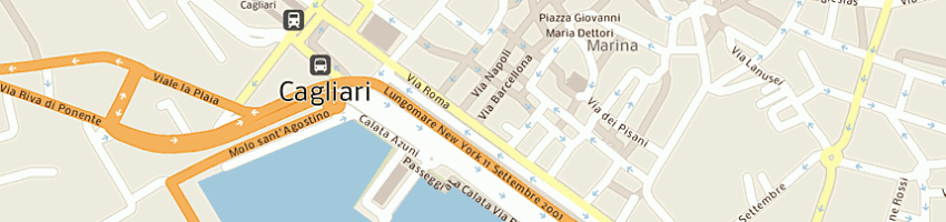 Mappa della impresa marina di sant'elmo srl a CAGLIARI