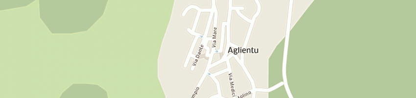 Mappa della impresa tirotto antonio a AGLIENTU