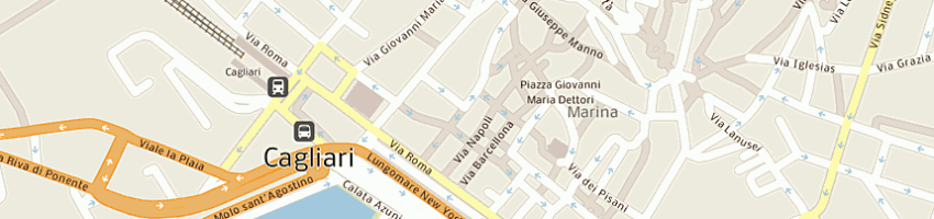 Mappa della impresa piras clorindo a CAGLIARI