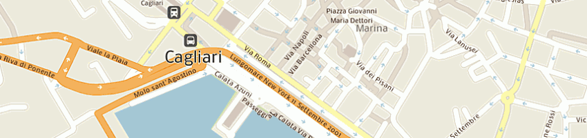 Mappa della impresa difesa ambiente srl a CAGLIARI
