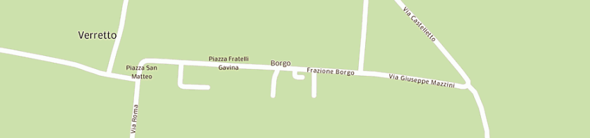Mappa della impresa pagani daniele a VERRETTO