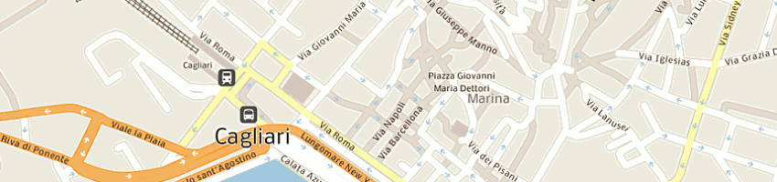 Mappa della impresa feduzi monica a CAGLIARI