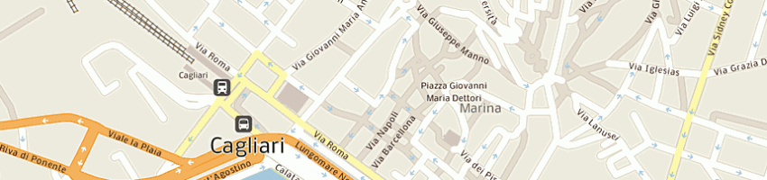 Mappa della impresa ieri e oggi di sanna giovanna e c (sas) a CAGLIARI