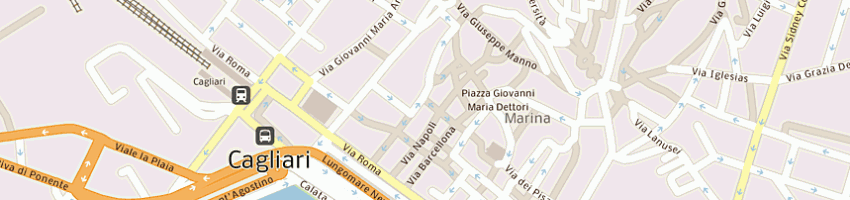 Mappa della impresa murino stefano a CAGLIARI