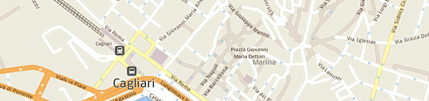Mappa della impresa goddi giovanni battista a CAGLIARI