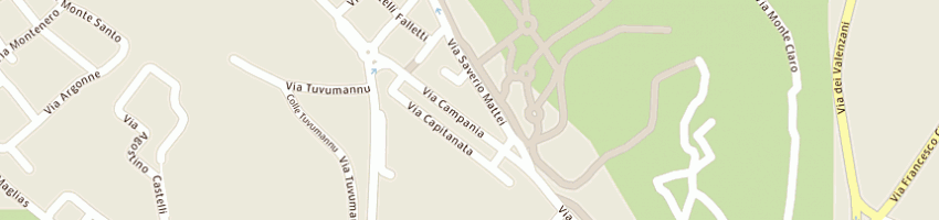 Mappa della impresa mazzieri carlo a CAGLIARI