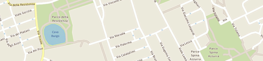 Mappa della impresa travostino daniele a BUCCINASCO