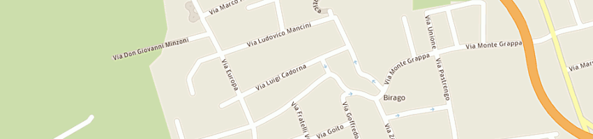 Mappa della impresa scuola elementare a SEVESO