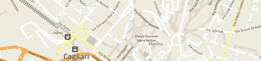 Mappa della impresa forteleoni dott plinio roberto a CAGLIARI