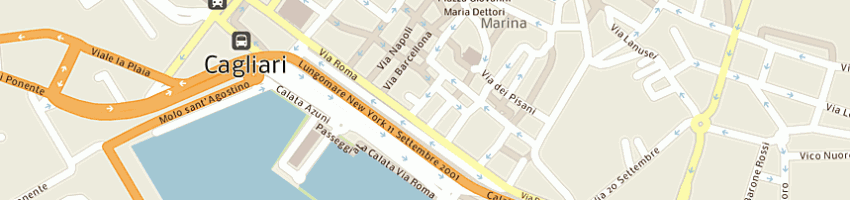 Mappa della impresa soro gianfranco a CAGLIARI