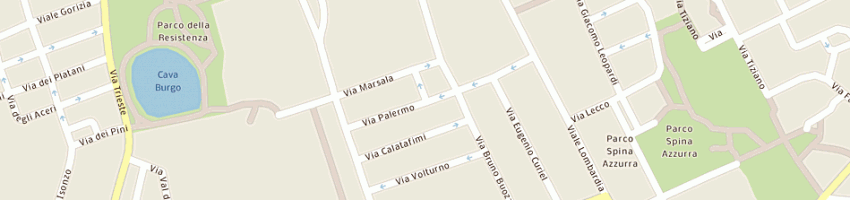 Mappa della impresa castiglia antonio a BUCCINASCO