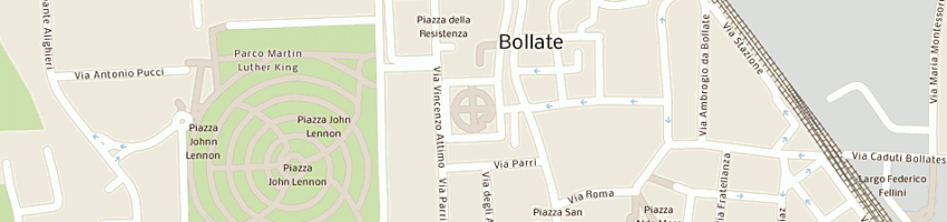 Mappa della impresa delta design srl a BOLLATE