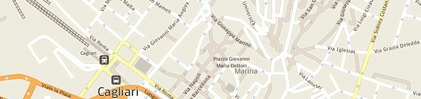 Mappa della impresa comune di cagliari a CAGLIARI