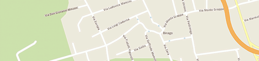 Mappa della impresa l'altro mondo snc di mauro antonella e c a SEVESO