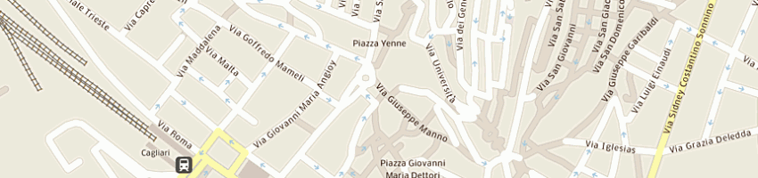 Mappa della impresa internet srl a CAGLIARI