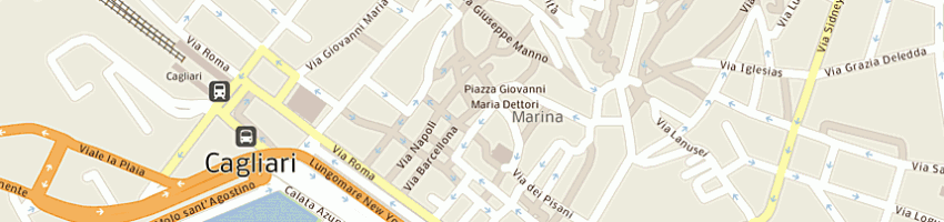 Mappa della impresa lavasecco max di mascia antonella a CAGLIARI