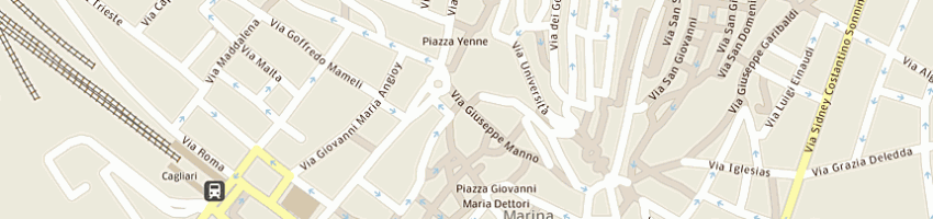 Mappa della impresa cao a CAGLIARI
