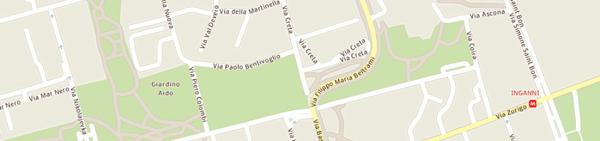 Mappa della impresa eta' insieme cooperativa sociale a rl a MILANO