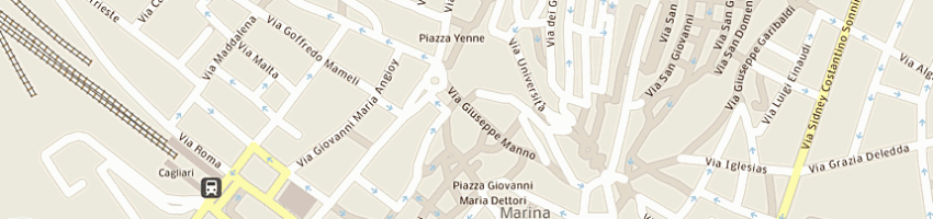 Mappa della impresa ditta attilio della maria a CAGLIARI