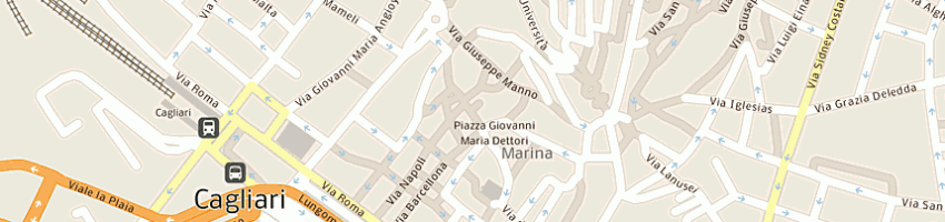 Mappa della impresa silvy (srl) a CAGLIARI