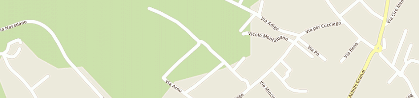 Mappa della impresa rossi alfonso e c snc a CANTU 