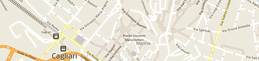 Mappa della impresa centro di aiuto alla vita a CAGLIARI