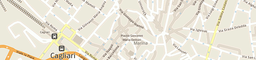 Mappa della impresa fondazione sardinia a CAGLIARI