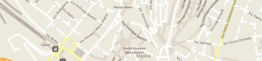 Mappa della impresa sorrentino podda ester a CAGLIARI