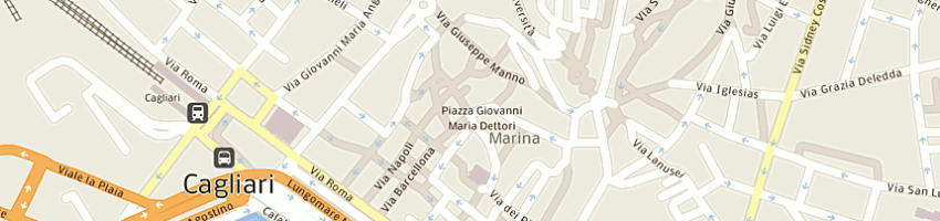 Mappa della impresa l'angolo rosa di lippi maria laura a CAGLIARI