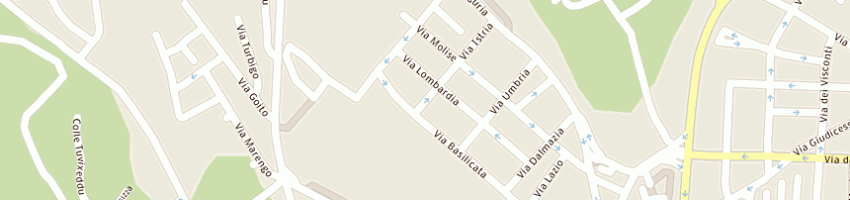 Mappa della impresa cini maurizio a CAGLIARI
