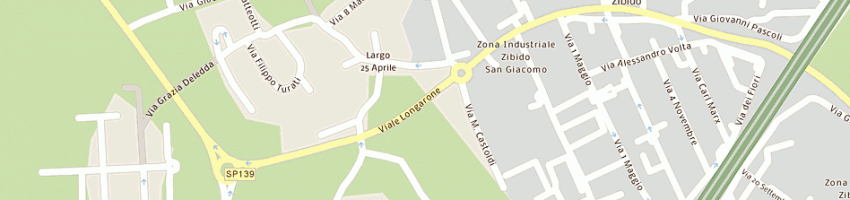 Mappa della impresa versatex srl a ZIBIDO SAN GIACOMO