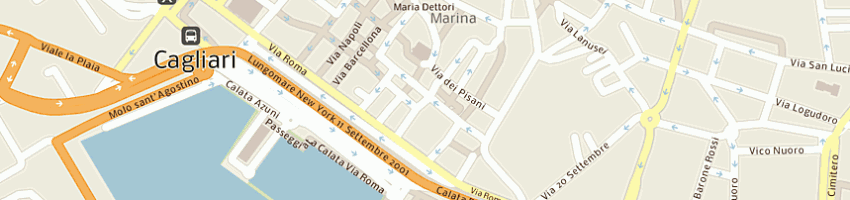 Mappa della impresa marcello antonio a CAGLIARI