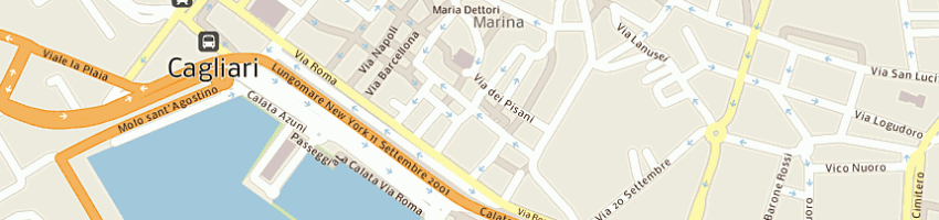Mappa della impresa cucca walter a CAGLIARI