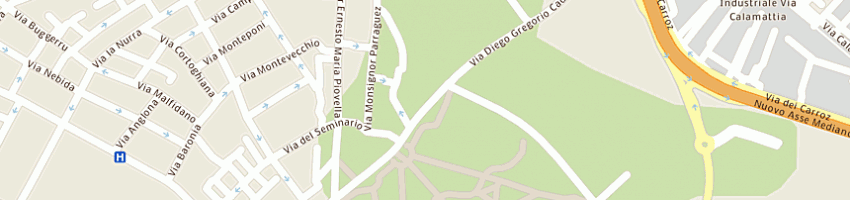 Mappa della impresa diana antonio a CAGLIARI