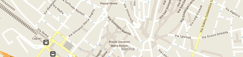 Mappa della impresa guarino vincenzo di alfonso a CAGLIARI